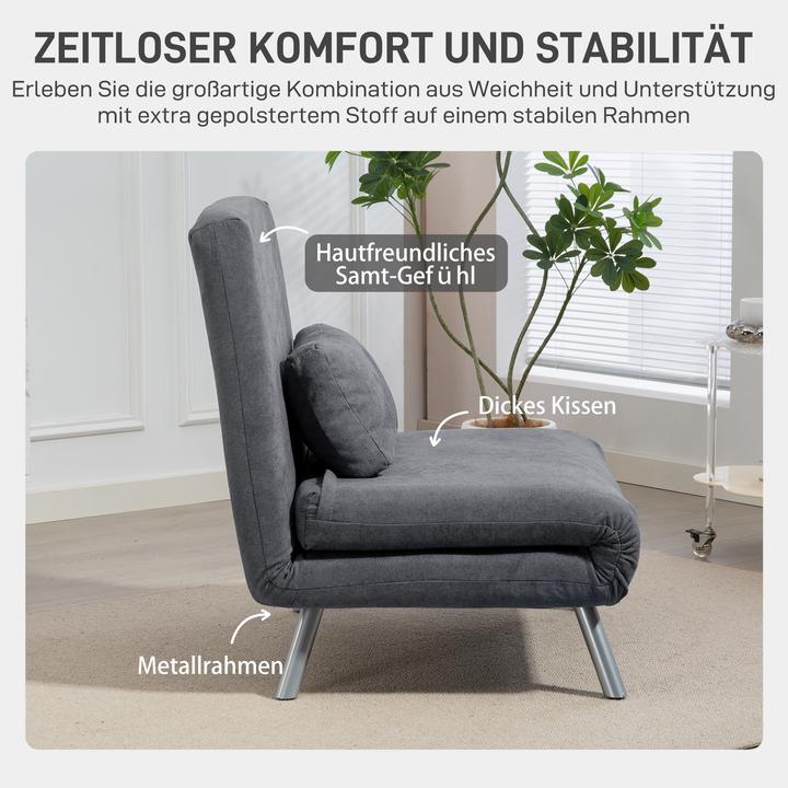 Produktbild Homcom Schlafsessel