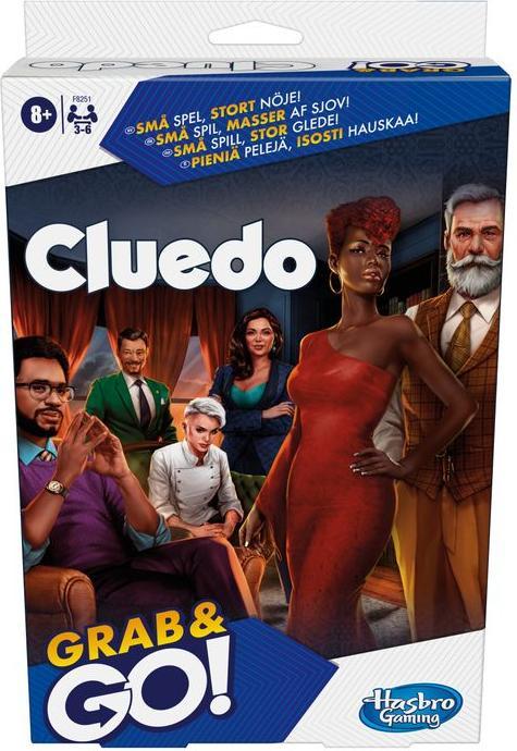 Hasbro Grab & Go Cluedo (Anglais)