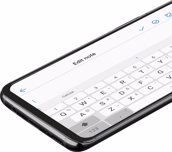 Produktbild Cellularline Second Glass Capsule (1 Stk., Samsung Galaxy A40)