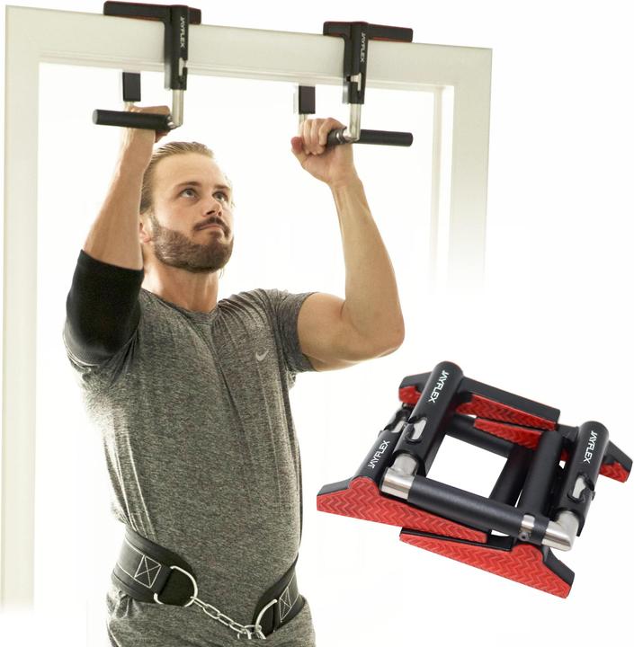 Actual product image Jayflex CrossGrips pull-up bar for door frames