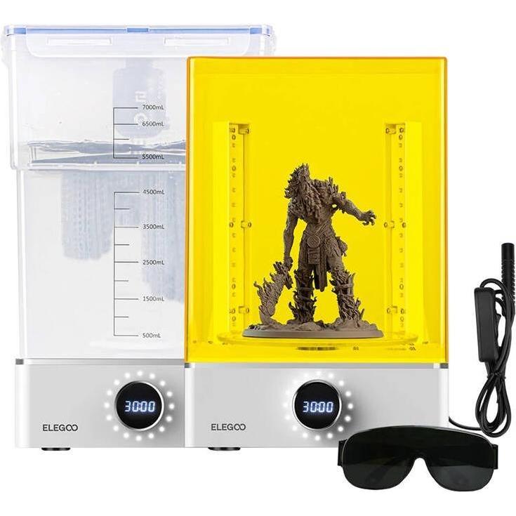 Elegoo Mercury XS Wash & Cure Bundle (Pulizia), Accessori per stampante 3D