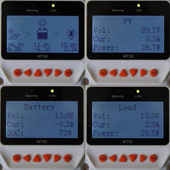 Actual product image Autosolar Solar remote control for 10A MPPT charge controller