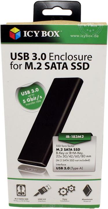 Immagine prodotto Icy Box Ib-183m2 (M.2 2242, M.2 2260, M.2 2280)