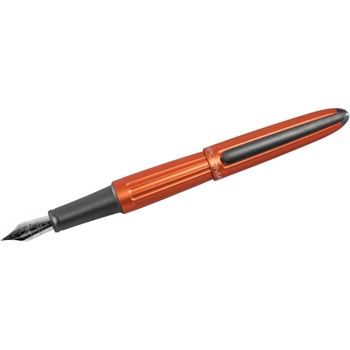 Diplomat, Schreibstifte, Füllhalter Aero orange EF (Orange, 1 x)