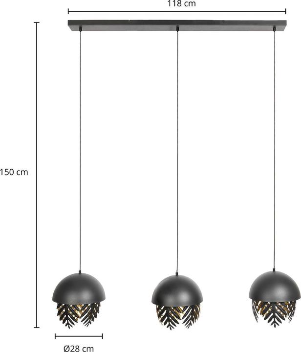 Actual product image Lucande Aparas (E27)