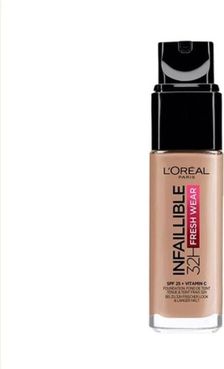 Produktbild L'Oréal Paris INFAILLIBLE FRESH WEAR 32H SPF25 vitamina c #225 30 ml (Beige sand)