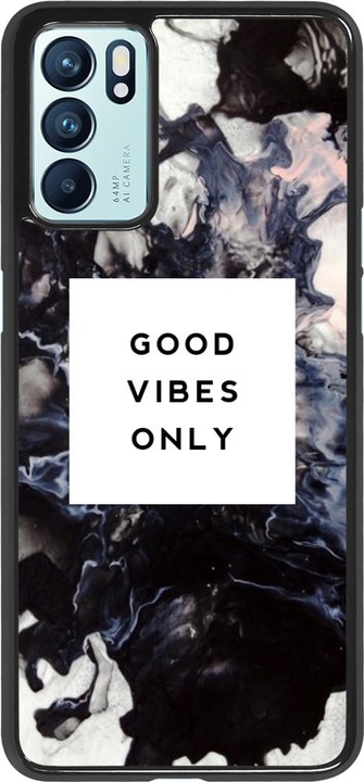 Produktbild PhoneLook Hülle Oppo Reno6 5G Marble Good Vibes Only (Oppo Reno 6 5G)