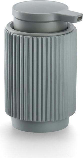 Zeller Present Seifenspender "Stripes", Polyresin, salbei