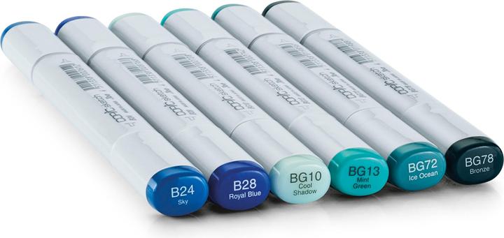 Actual product image Copic Sea Sky (Grey, 5 mm, 6 x)