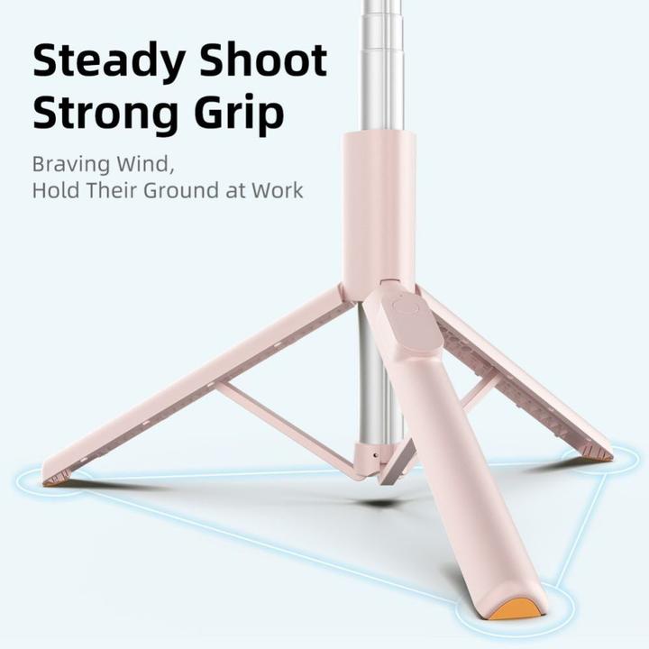 Image du produit 4Kom Selfie-Stick Tech-Protect L09S mit Stativ - Rosa