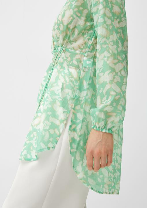 Image du produit s.Oliver Bluse Bluse mit Tunika-Ausschnitt (38)