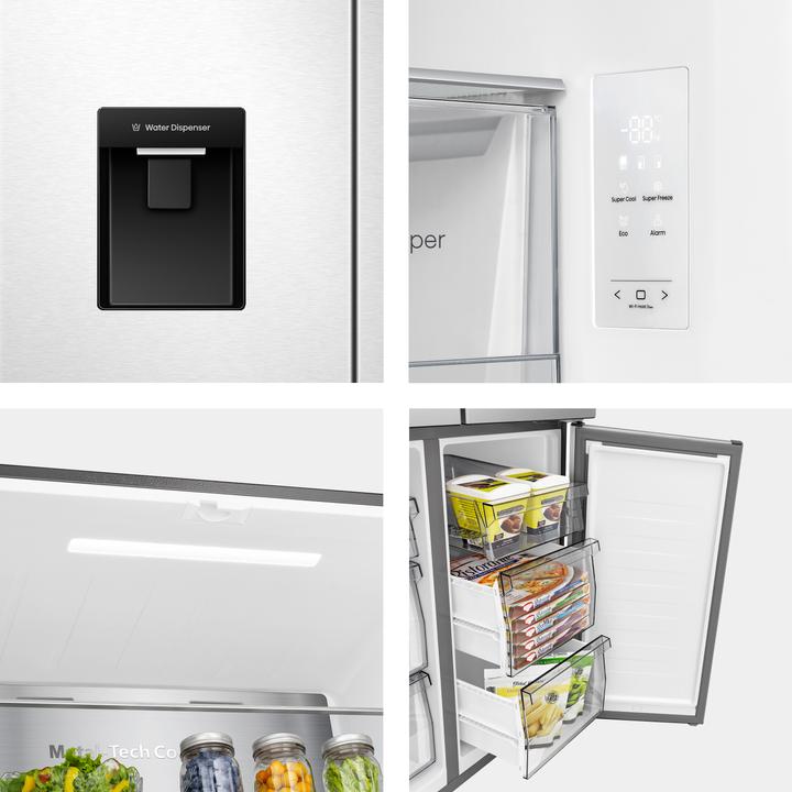 Produktbild Hisense RQ5P470SMIE Amerikanischer Kühlschrank Side by Side (482 l)