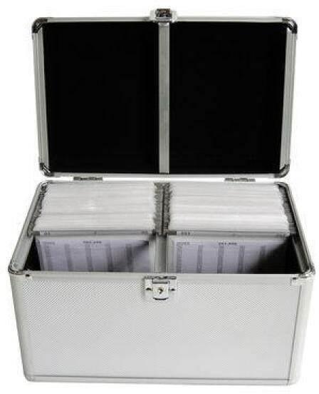 Produktbild MediaRange CD/DVD Koffer 1000fach sr (CD Player)