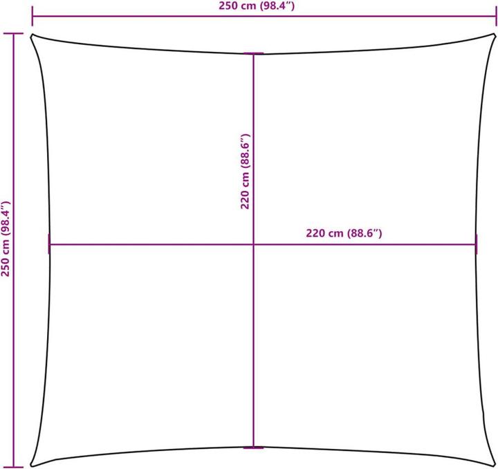 Produktbild vidaXL Fatianova (250 x 250 cm)