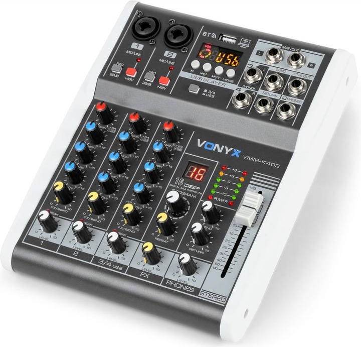 Image du produit Vonyx VMMM-K402 (Studio et mixeur live)