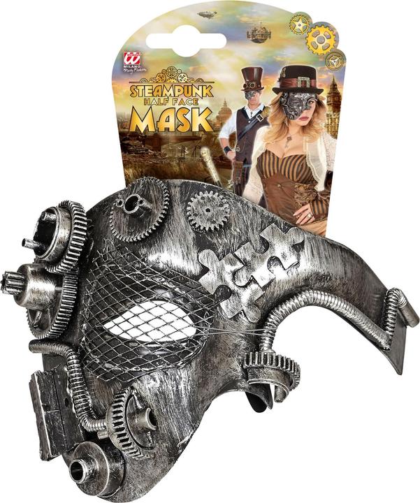 Actual product image Widmann Steampunk Face Mask