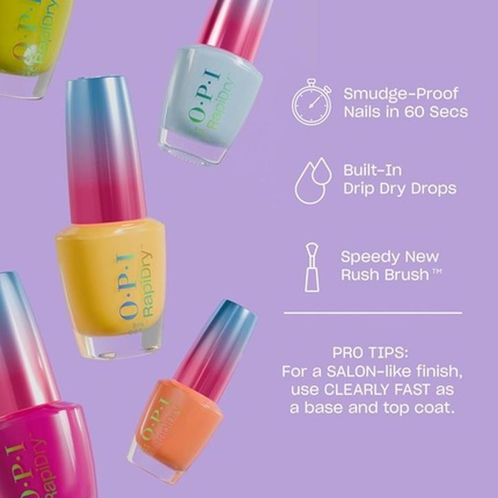 Image du produit OPI Rapidry (Skip a Beet - 9 ml, Vernis couleur)