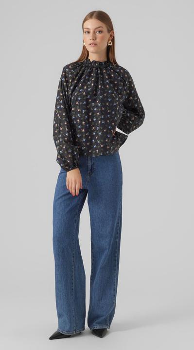 Produktbild Vero Moda Vmagatha Ls High Neck Top Vma Bluse (S)