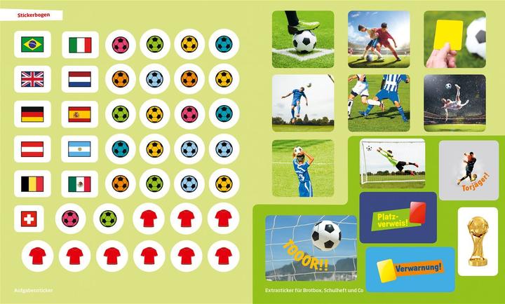 Immagine prodotto Tessloff Rätseln und Stickern: Fussball (Tedesco, Anja Starigk, Janina Michna, 2016)