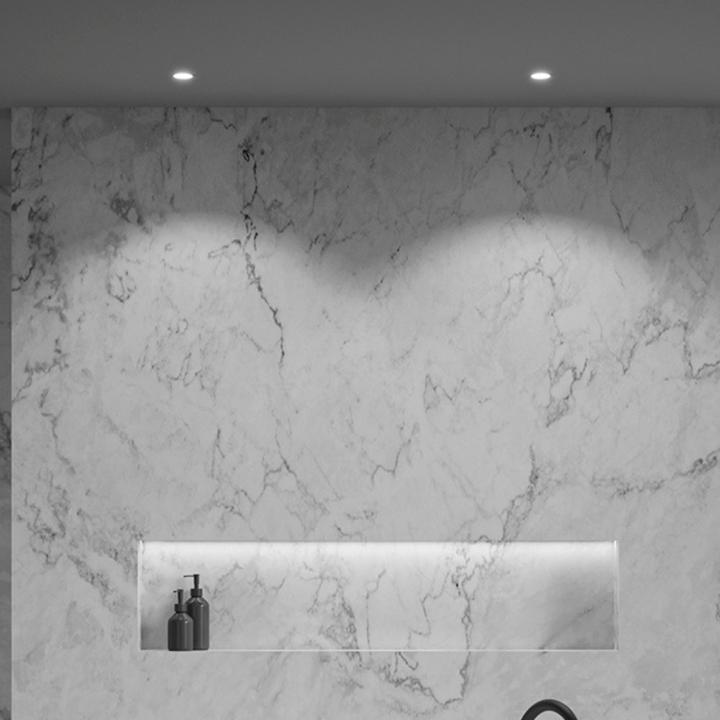 Immagine prodotto Maytoni Zoom LED downlight, luce da incasso 6W bianco IP65 90Ra Ø6mm bianco caldo (470 lm)