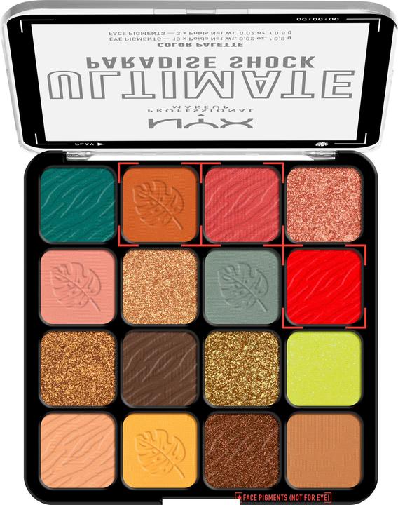 Actual product image NYX Professional Make-Up Ultimate (Paradise Shock)