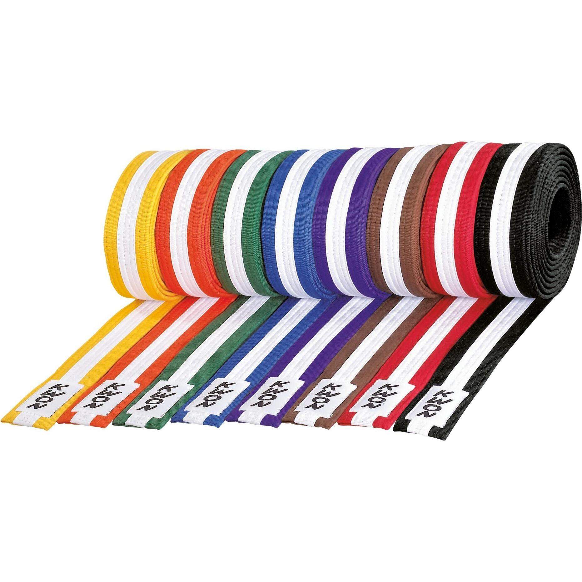 Thumbnail - Kwon, Herren, Gürtel, budō-gürtel, Mehrfarbig