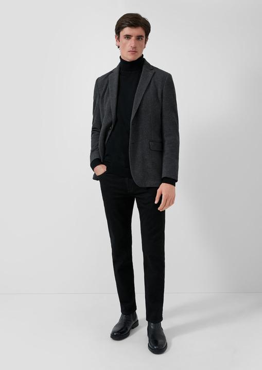 Produktbild s.Oliver Indoor-Jacke Strickjacke mit Reverskragen (48)