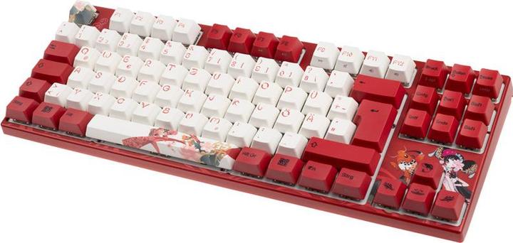 Produktbild Varmilo VEA88 Koi TKL Gaming Tastatur, MX-Brown, weisse LED (DE, Kabelgebunden)