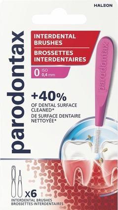 Immagine prodotto Parodontax Scovolini interdentali da 0,4 mm con cappuccio igienico (6 x)