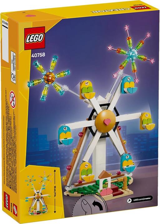 Actual product image LEGO Grosse Feier: Riesenrad mit Feuerwerk (40758)
