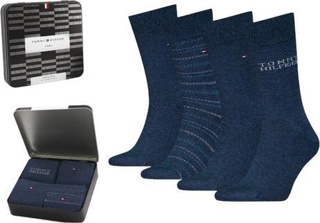 Image du produit Tommy Hilfiger Chaussettes pour hommes en pack de 4 (paquet de 4, 39 - 42)