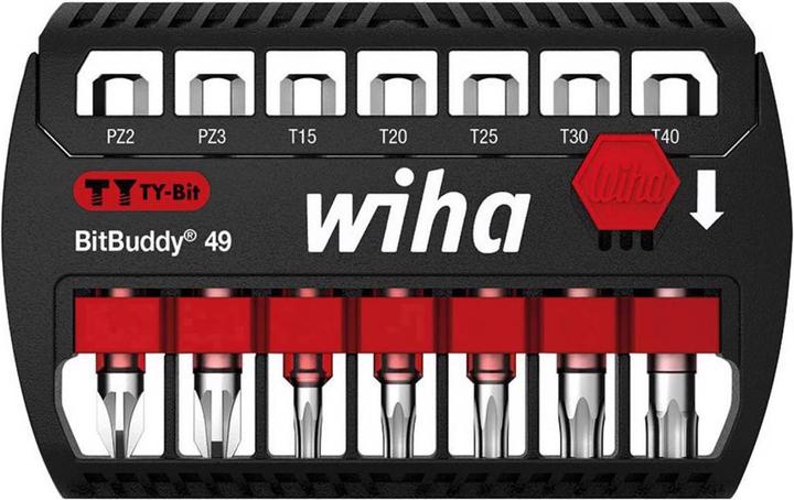 Produktbild Wiha Bit Set BitBuddy TYBit Pozidriv TORX in Box (Innensechsrund TX)