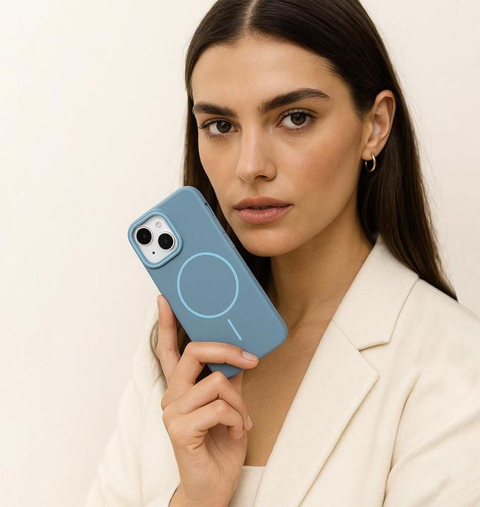 Produktbild Mobiparts Slim Line Case Samsung Galaxy A36 (MagSafe Compatible) Blush Pink (Samsung Galaxy A36)