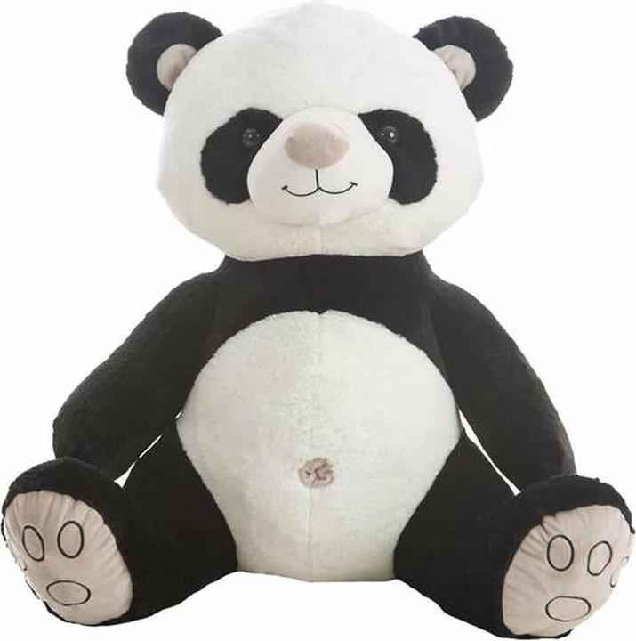 BigBuy Fun Plüschbär Silver Pandaknochen 65 cm (65 cm)