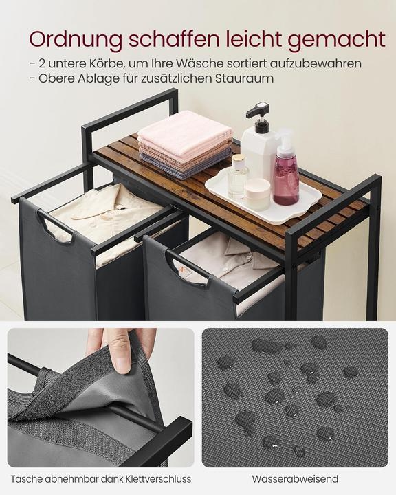 Actual product image Vasagle Laundry (92 l)