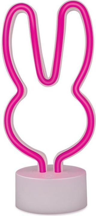 Forever Light Néon LED sur pied RABBIT rose USB-C FSC-10
