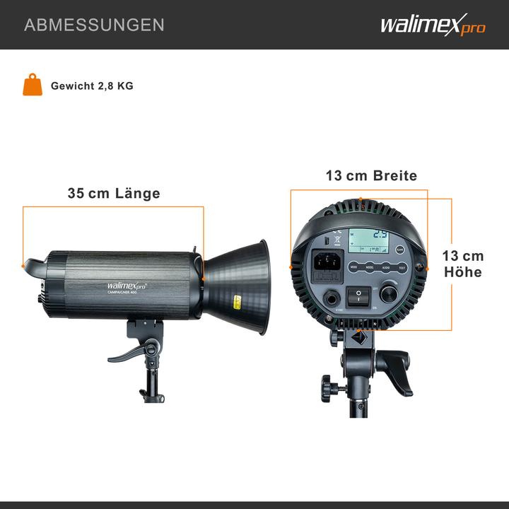Produktbild Walimex pro Campaigner 400 HS Set Single (Set, 400 Ws)