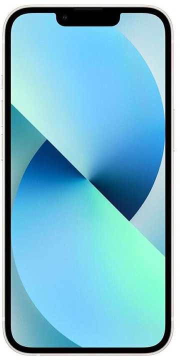 Image du produit Re!commerce iPhone 13 (256 Go, Blanc, Lumière stellaire, 6.10", 12 Mpx, SIM + eSIM, A / Comme neuf)