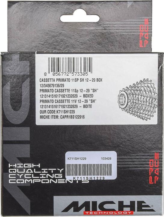 Image du produit Miche Primato Shimano 11 v 13-29 T (11-vitesse, 13-29)