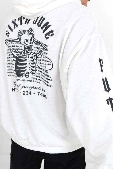 Image du produit Sixth June sweatshirt à capuche squelette gothique (XL)