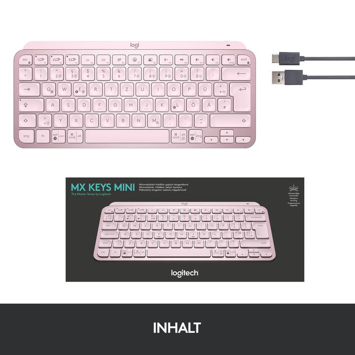 Produktbild Logitech MX Keys Mini (Eng. Int., Kabellos)