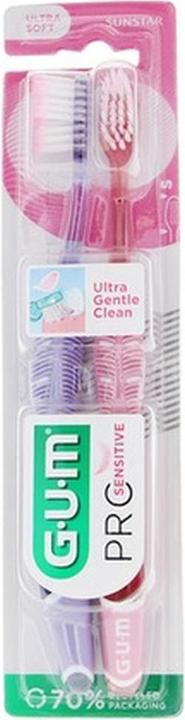 Actual product image GUM Sensitive Duo Pack Ultra-Soft (Extra soft, 2x)