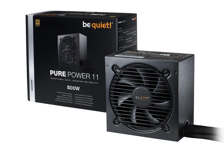Actual product image be quiet! Pure Power 11 (500 W)