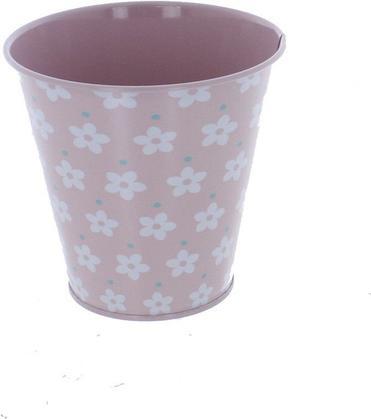 MICA Living Pflanzeimer - Blümchen - ca. 11,5 x 11 x 7 cm - 1 Stück (11.50 x 11 x 7 cm)