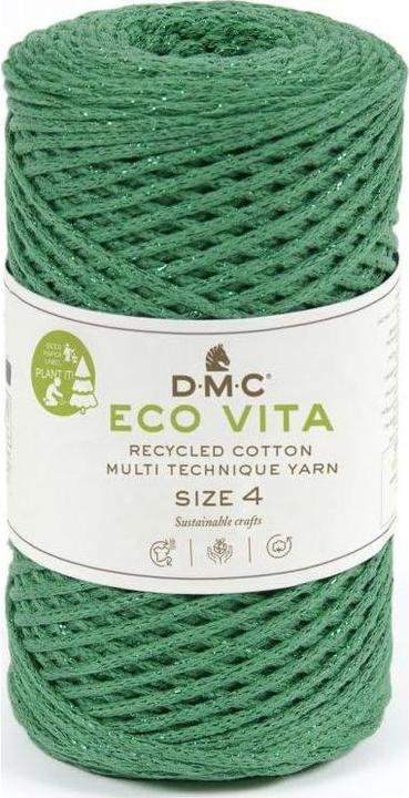 Image du produit DMC Eco Vita 4 métallisé (200 m)