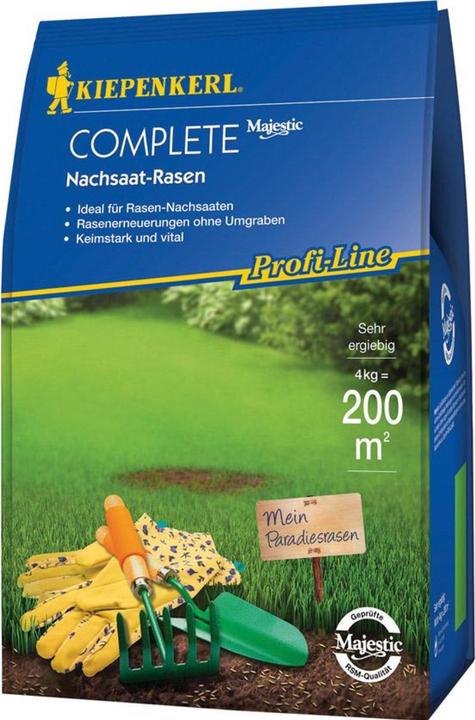 Actual product image Kiepenkerl Lawn seed P.L Complete reseeded lawn 4 kg 200 m (Lawn reseed)