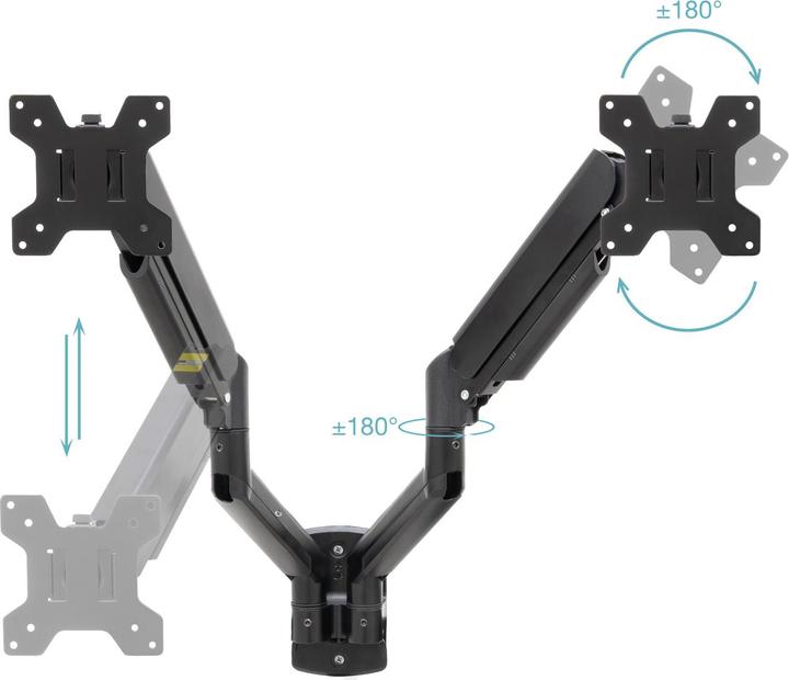 Image du produit Tooq Technology LP1434TNR-B (Tables, 34", 10 kg)
