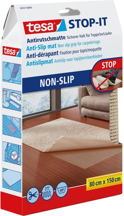 Produktbild tesa Anti-Rutsch Teppichmatte (80 x 150 cm)