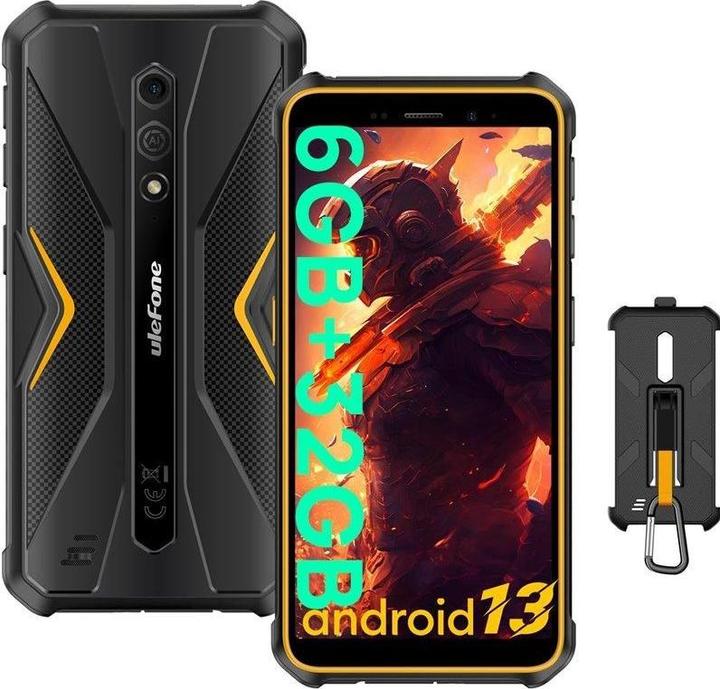 Actual product image Ulefone Armor X12 (32 GB, Some Orange, 5.43", Dual SIM, 4G)