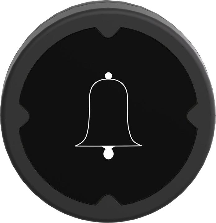 Actual product image Schneider Electric Pushbutton front 1f bw Ř22,5mm rnd IP66 ZB4BC28001RA